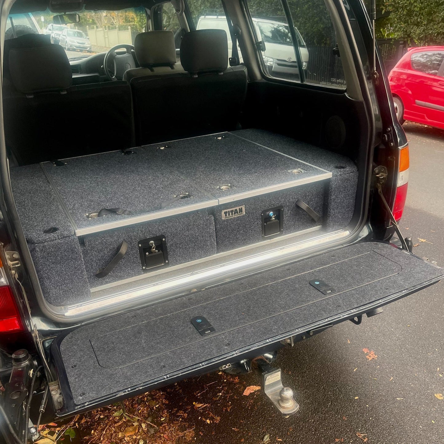 Tailgate Storage Mod Suitable for 80 Series Land Cruiser