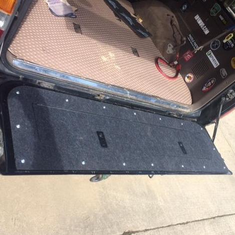 Tailgate Storage Mod Suitable for 80 Series Land Cruiser