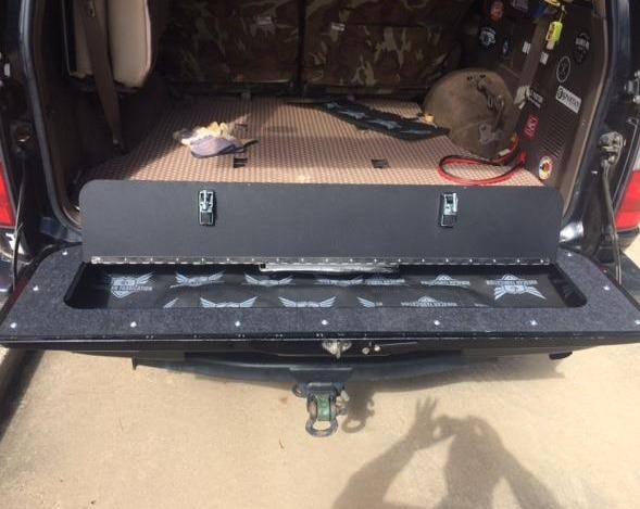 Tailgate Storage Mod Suitable for 80 Series Land Cruiser