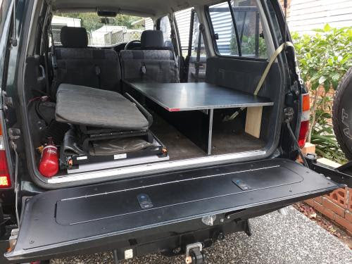 Tailgate Storage Mod Suitable for 80 Series Land Cruiser