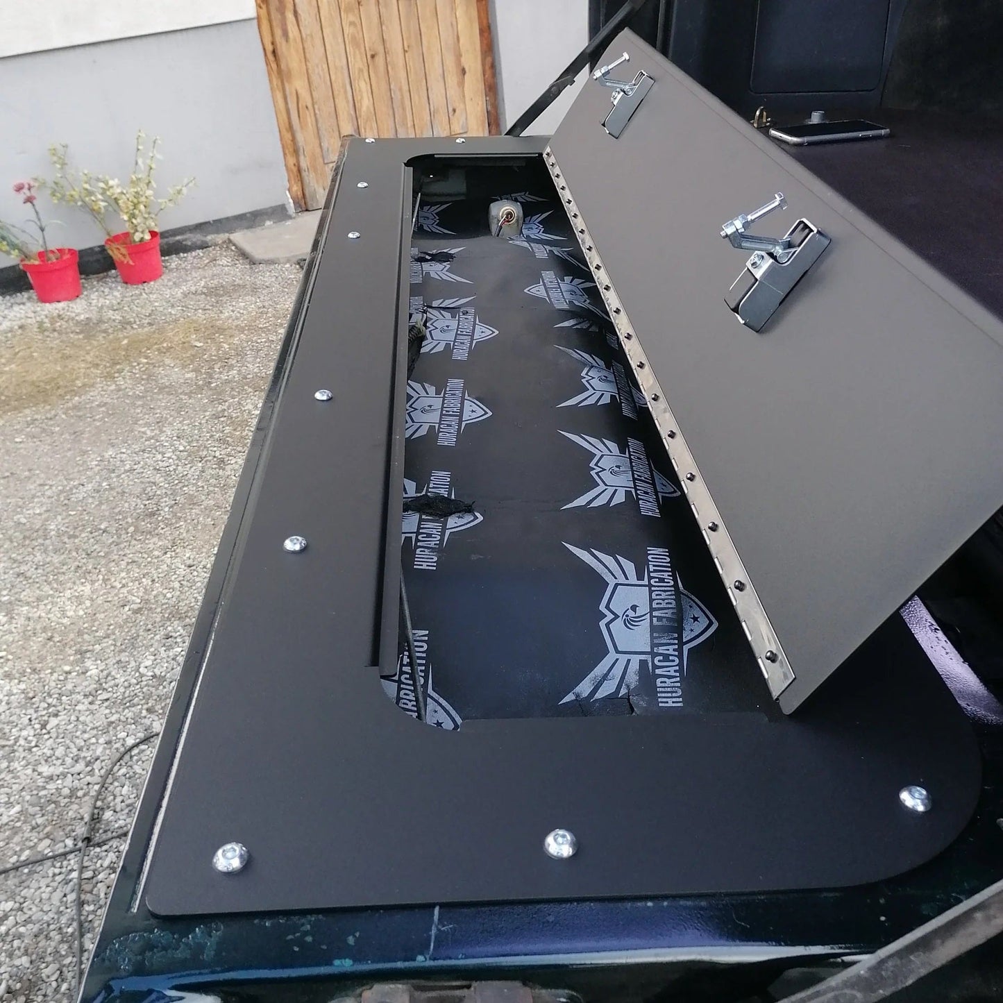Tailgate Storage Mod Suitable for 80 Series Land Cruiser