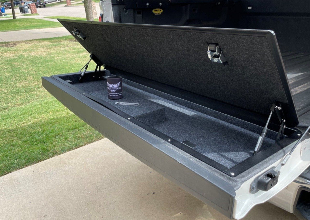 Tailgate Storage Suitable for GMC Sierra