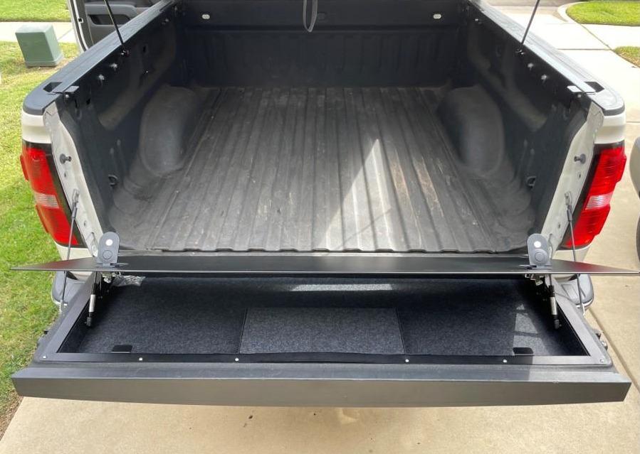 Tailgate Storage Suitable for GMC Sierra