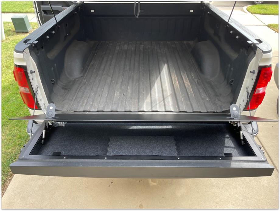 Tailgate Storage Mod Suitable for Chevy Silverado