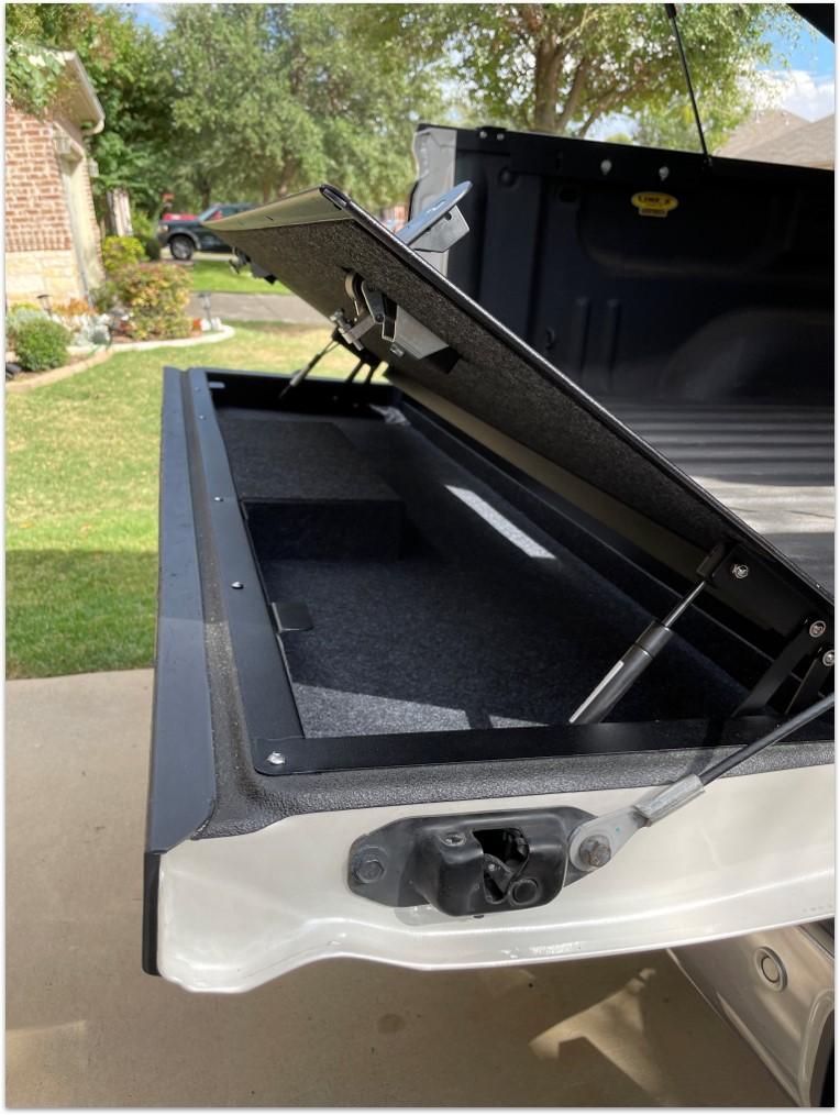 Tailgate Storage Mod Suitable for Chevy Silverado