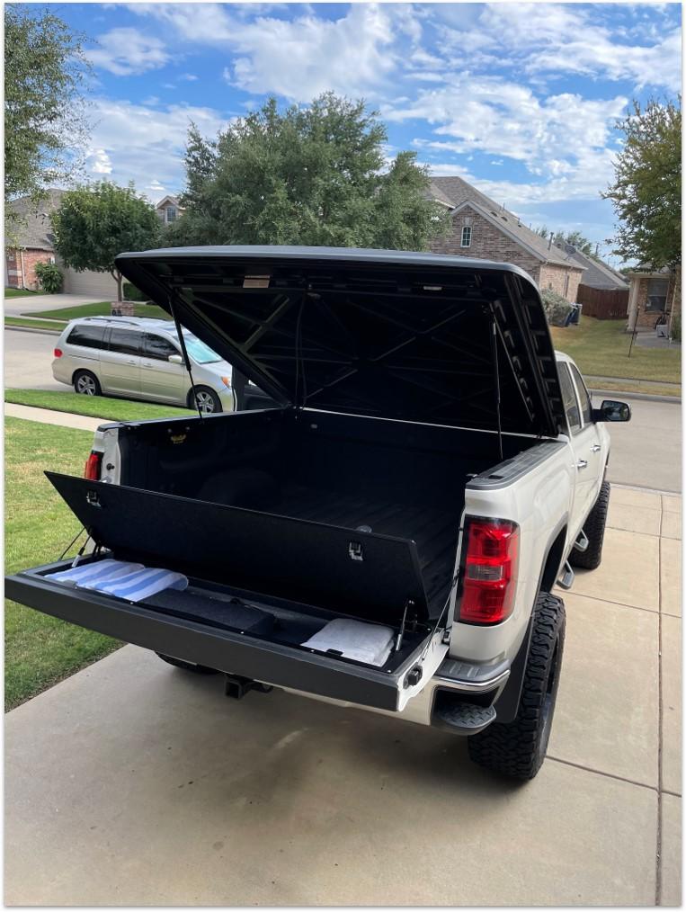 Tailgate Storage Mod Suitable for Chevy Silverado