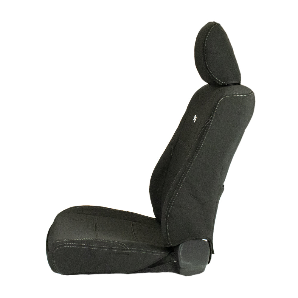 Razorback 4x4 Neoprene Front Seat Covers For a Toyota HiLux 8th Gen (Cloth Seats Only)