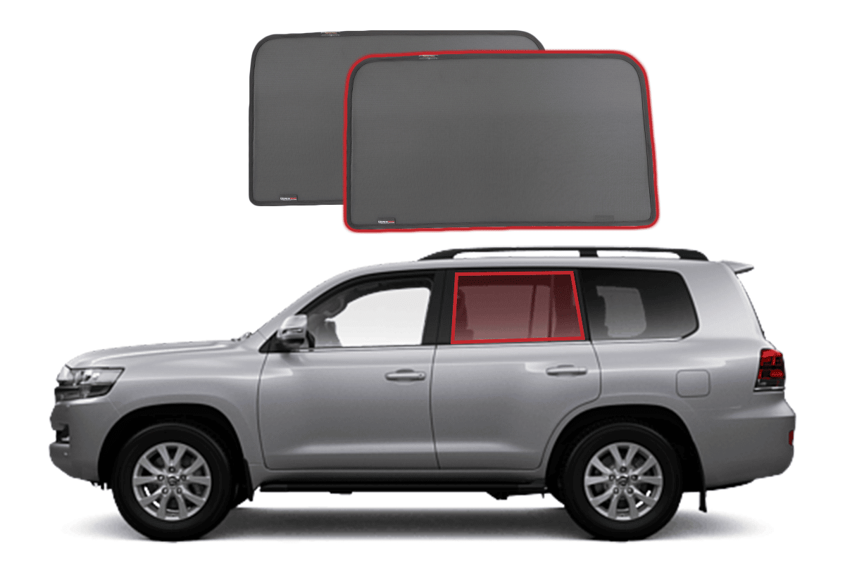 Snap Shades Suitable for Toyota LandCruiser 200 Series (J200; 2007-2021)