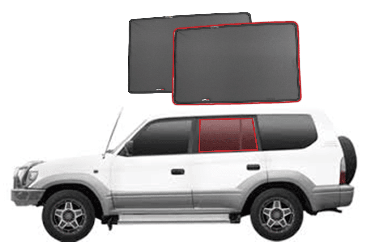 Snap Shades Suitable for Toyota LandCruiser 100/105 Series | Lexus LX (J100; 1998-2007)