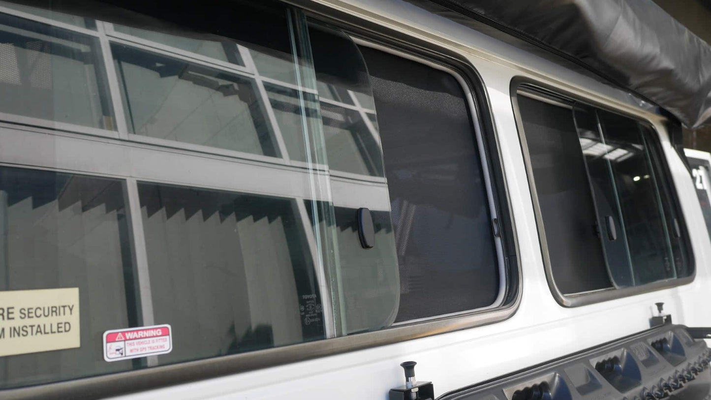 Snap Shades Suitable for Toyota LandCruiser Troop Carrier (78 Series; 1984-Present)
