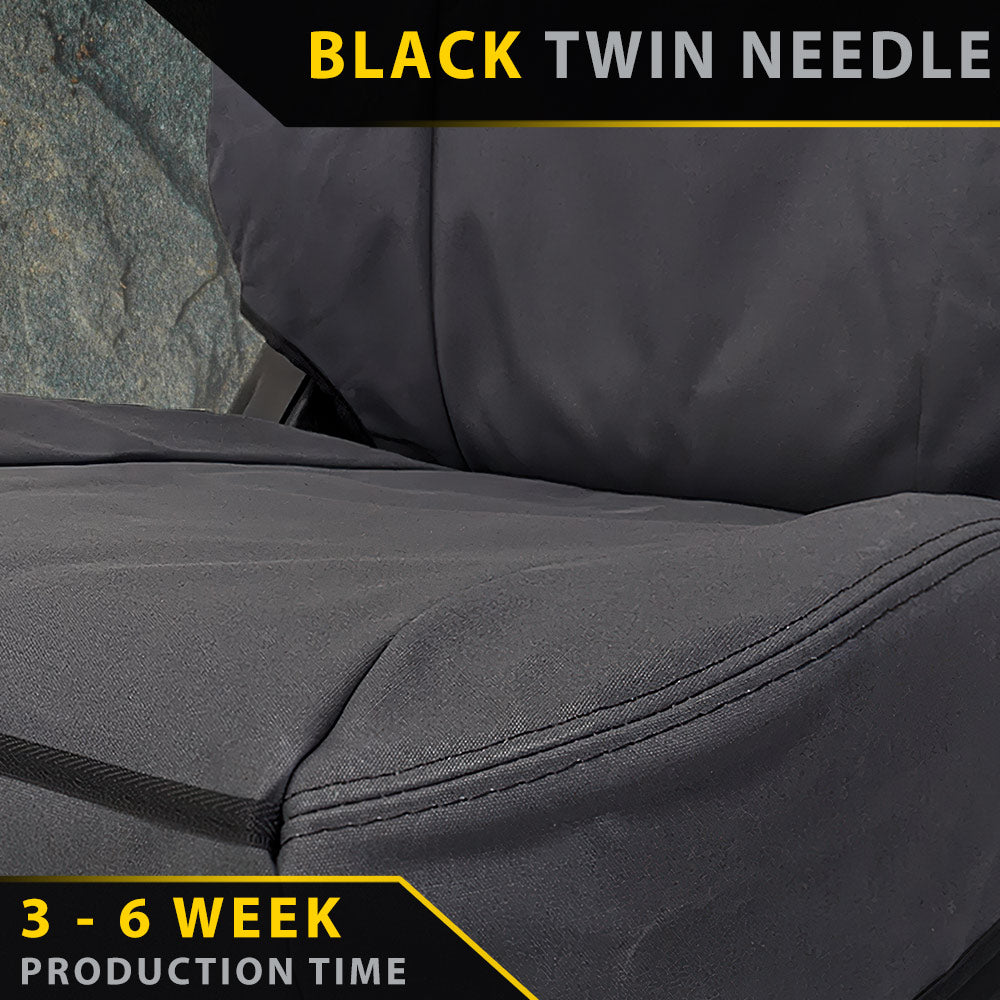 Ford Ranger T6.2 XL, XLS & Black Edition Heavy Duty XP7 Canvas 2x Front Seat Covers (Available)