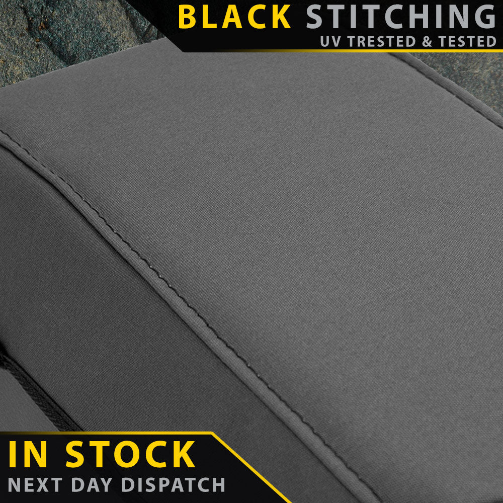 Razorback 4x4 XP7 Heavy Duty Canvas Console Lid Cover suitable for a Toyota HiLux 8th Gen SR (In Stock)