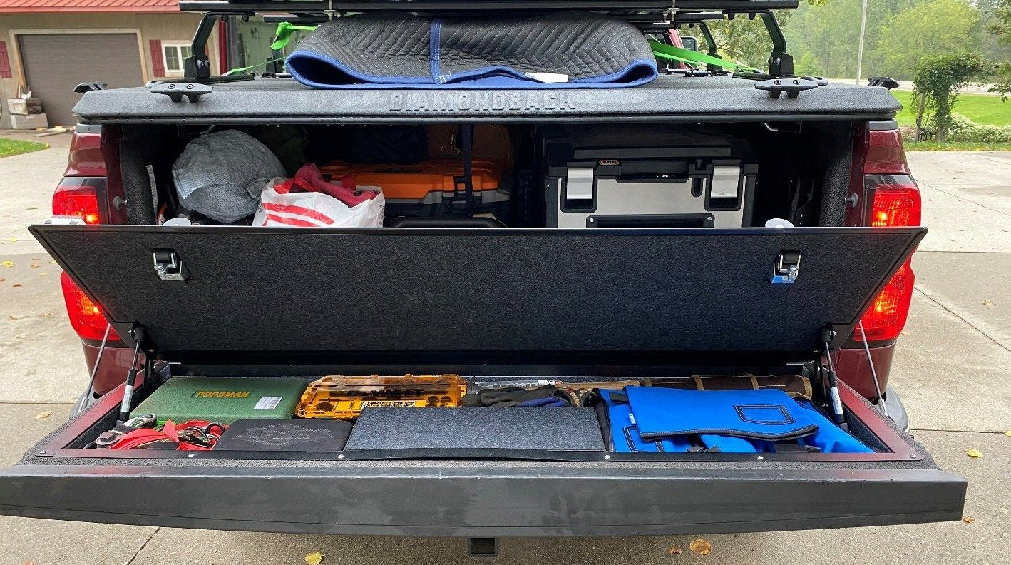 Tailgate Storage Suitable for GMC Sierra