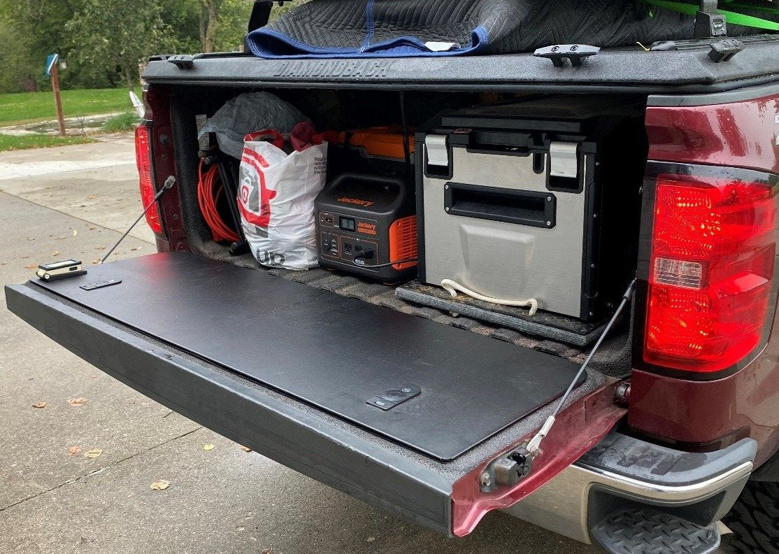Tailgate Storage Mod Suitable for Chevy Silverado